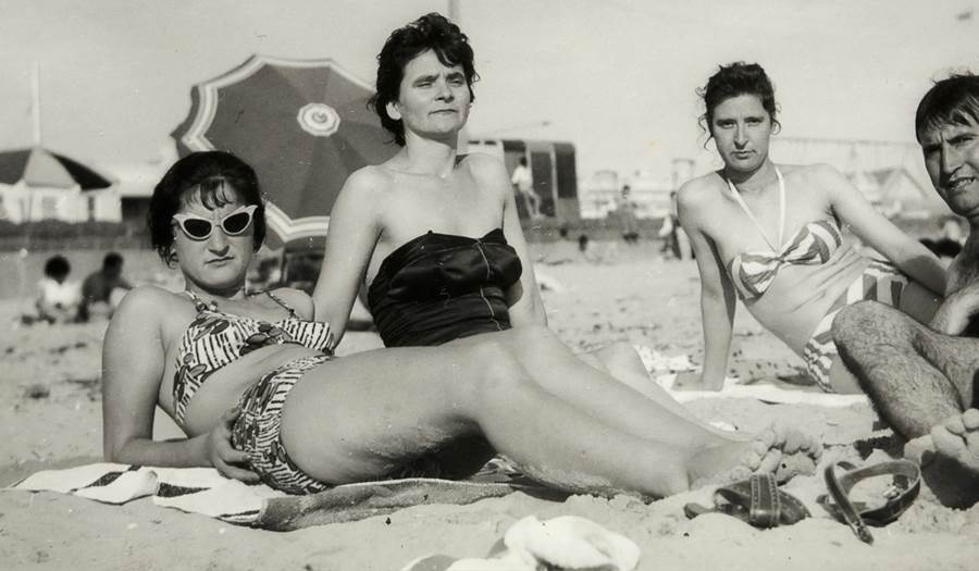 Vintage Beach Photo