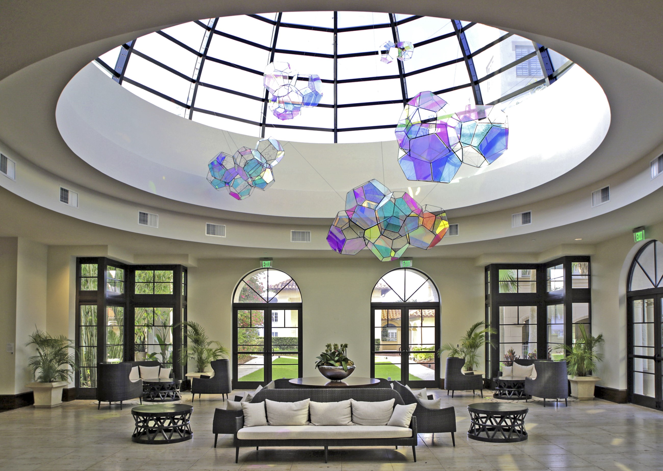The conservatory at The Alfond Inn