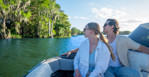sunset tour with Coastal Wake at The Alfond Inn Winter Park Chain of Lakes